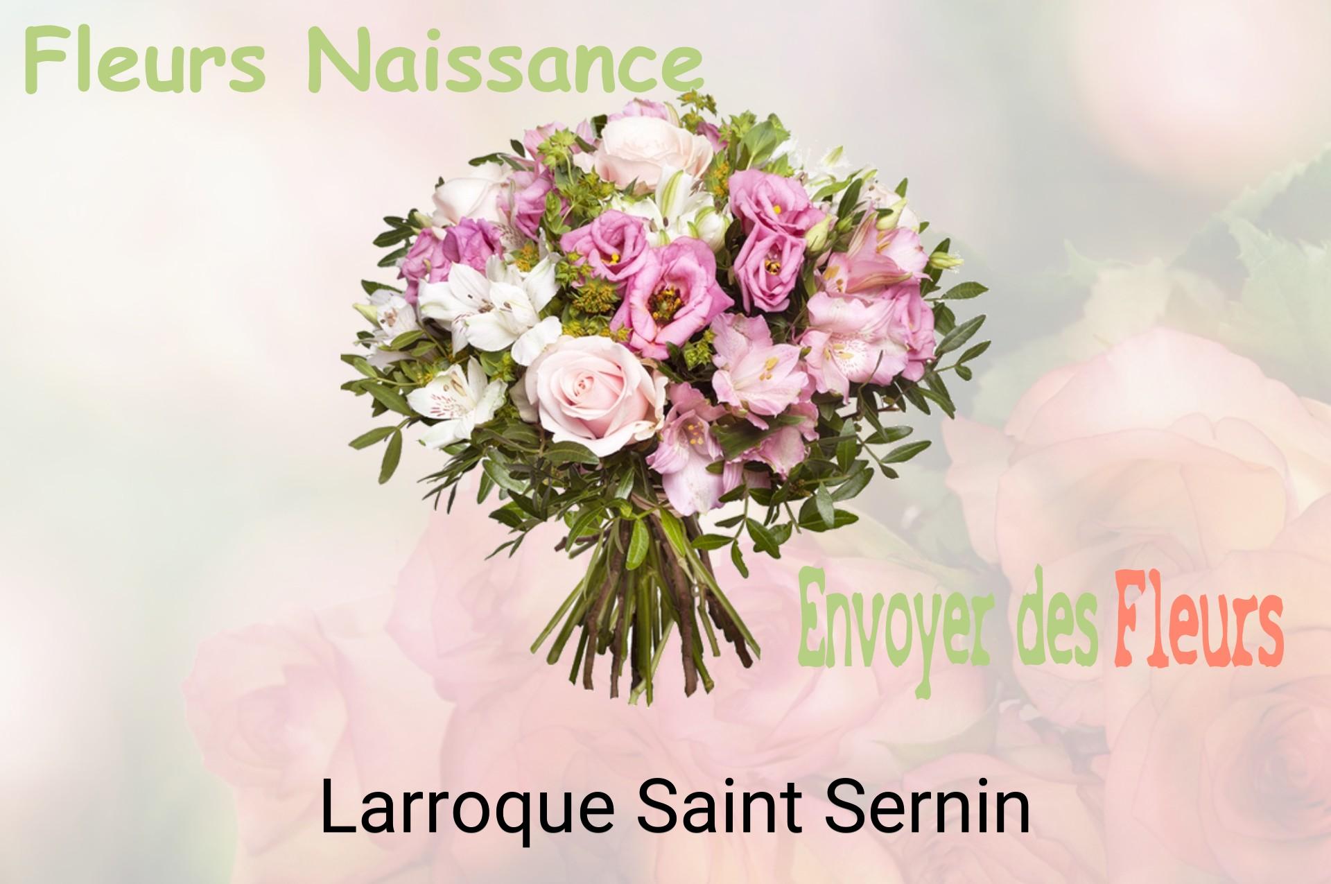 Bouquet de fleurs de naissance livré à Larroque-Saint-Sernin