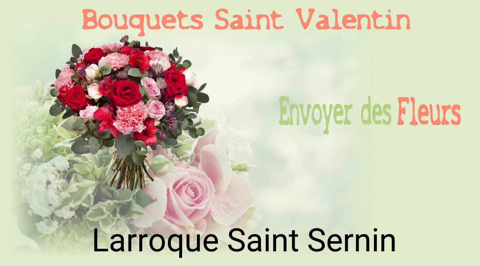 Roses de Saint-Valentin livrées à Larroque-Saint-Sernin